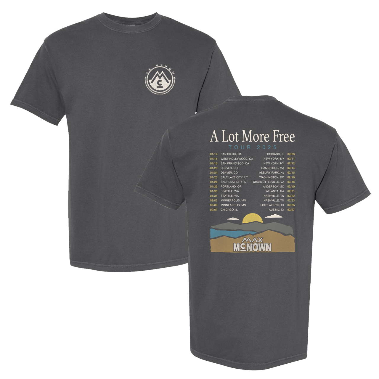 2025 Spring Tour Tee