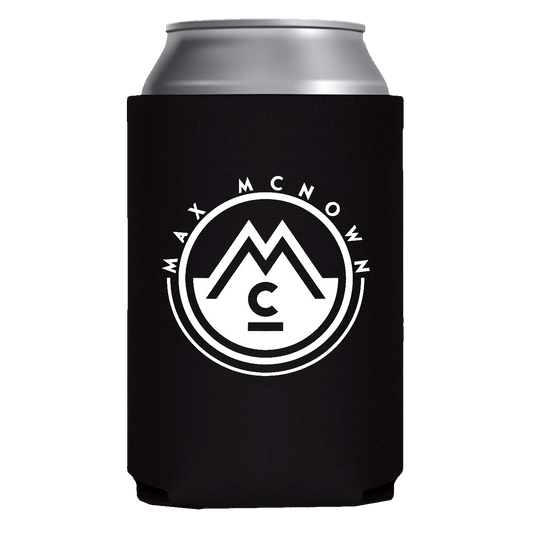 Black Logo Koozie