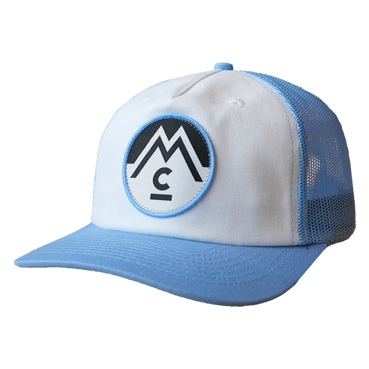 Blue Hat with Blue Patch