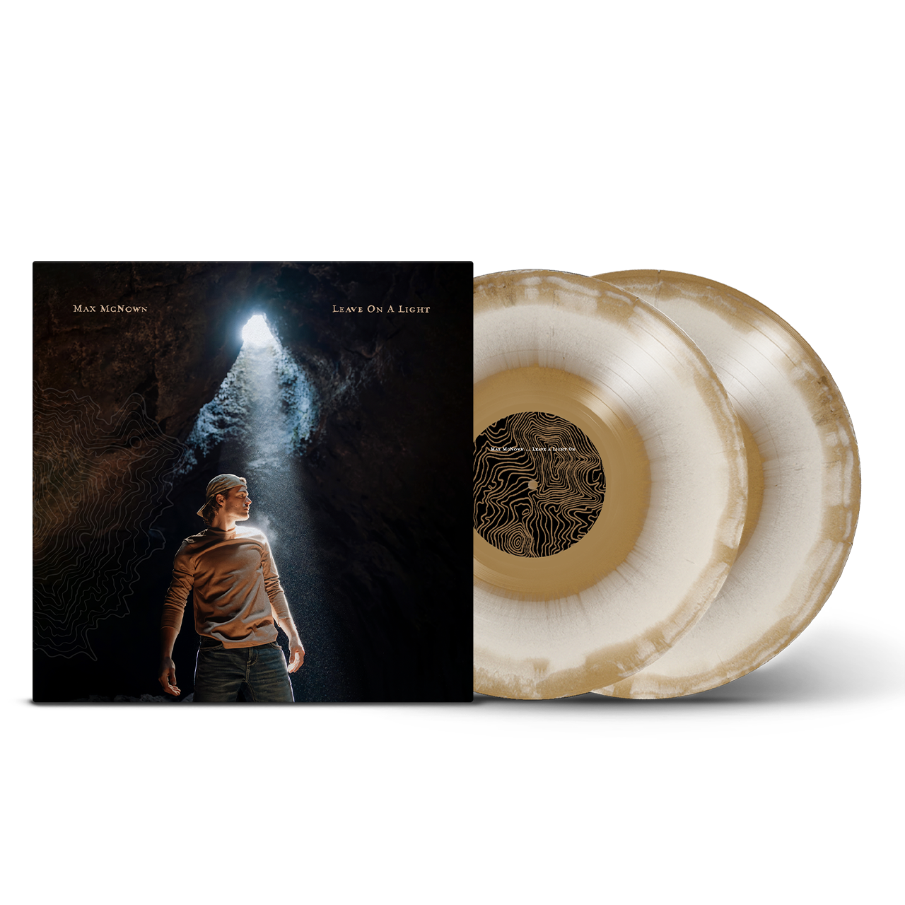 (PRE-ORDER) Leave On A Light Vinyl (Artist Exclusive Gold & White)